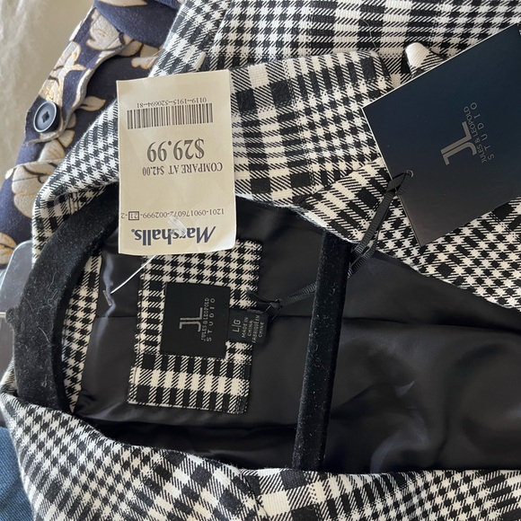 NWT Jules and Leopoldo Studio black and white blazer, fully lined. - Picture 5 of 5